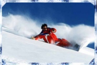  Snowboarden lernen in Le Sauze 